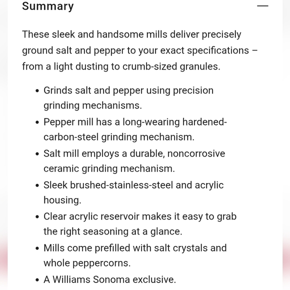 Cole & Mason Oslo Silver Salt and Pepper Grinder Set, Retail $99.95US - Picture 4 of 7